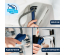 Змішувач для біде Grohe QuickFix Dice (чорний матовий) 1018772430