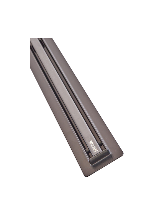Душовий трап з нерж. сталі SUS304 Mixxus Drain-05-80-Slim Black (30x800мм) (Чорний) (MI6171)