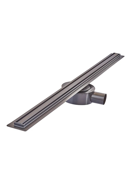 Душовий трап з нерж. сталі SUS304 Mixxus Drain-05-80-Slim Black (30x800мм) (Чорний) (MI6171)