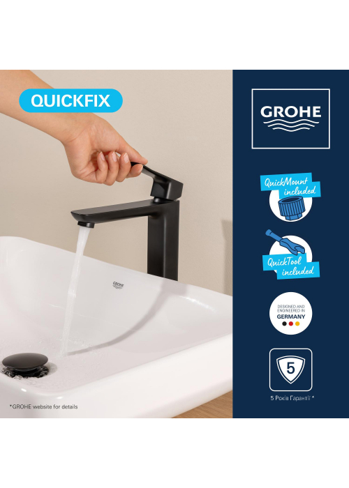 Смеситель для раковины Grohe QuickFix Dice XL-Size 1018922430