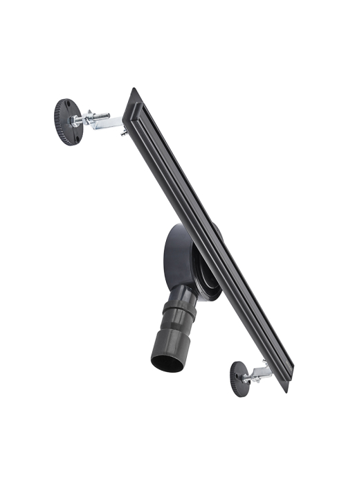 Душовий трап з нерж. сталі SUS304 Mixxus Drain-05-60-Slim Black (30x600 мм) (Чорний) (MI6169)