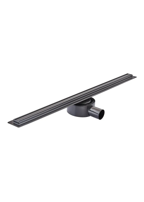Душовий трап з нерж. сталі SUS304 Mixxus Drain-05-70-Slim Black (30x700 мм) (Чорний) (MI6170)
