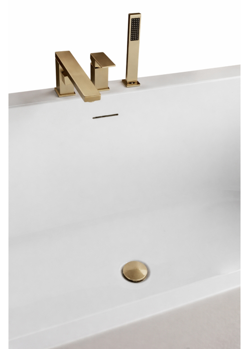 Ванна окремостояча Insana WB-Celica F gold 170x80x58  + Змішувач Insana Золото ( А0060801 )