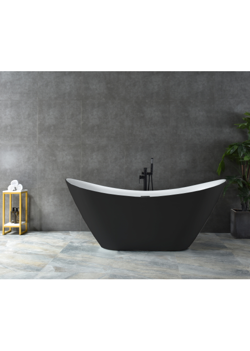 Ванна окремостояча Insana Amina Black WB 170 x 75 x 72 ( А0058050 )