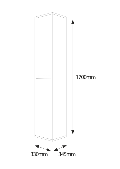 Пенал Botticelli Torino TrP-170 Білий