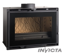 Піч-камін INVICTA 700 GA insert Антрацит 9674-43