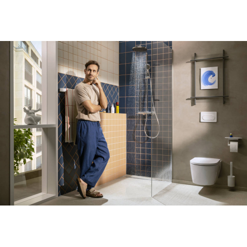 Душова система з термостатом Hansgrohe Activera S 240 1jet EcoSmart хром 28078000