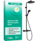 Душова система з термостатом Hansgrohe Activera S 240 1jet EcoSmart чорний матовий 28078670