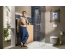 Душова система з термостатом Hansgrohe Activera S 240 1jet EcoSmart чорний матовий 28078670