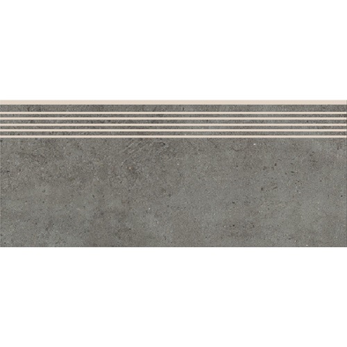 Плитка керамогранітна Cersanit HIGHBROOK DARK GREY STEPTREAD 29,8x59,8x9 TDZZ1254226191