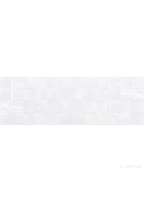 Плитка керамогранітна Cersanit WHITE GLOSSY STRUCTURE CUBES TWZZ1095785991