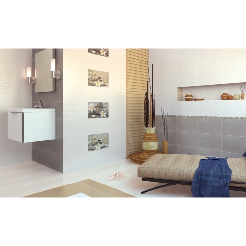 Плитка керамогранітна Cersanit DEC OLIVIA GREY SPA2 ДЕКОР TDZZ1213746040