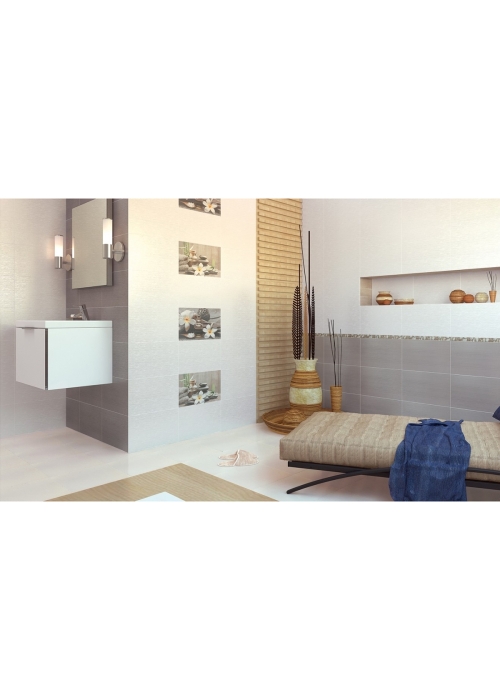 Плитка керамогранітна Cersanit DEC OLIVIA GREY SPA2 ДЕКОР TDZZ1213746040