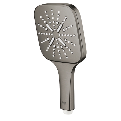 Ручний душ Grohe Rainshower SmartActive Cube 130 3 режими струменя (26582AL0) Графіт матовий