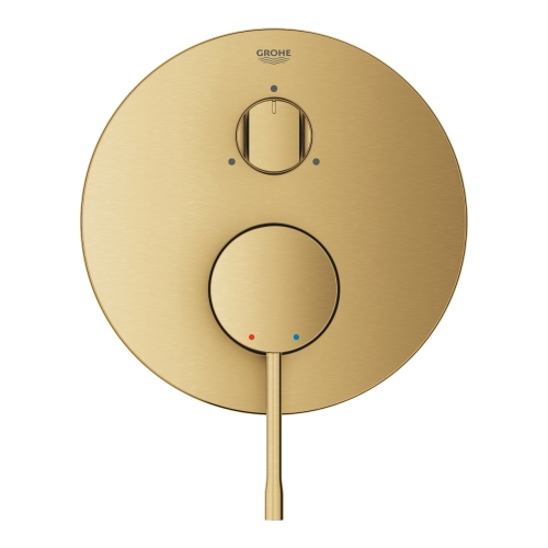 Одноважільний змішувач Grohe Essence на 3 виходи (24169GN1) Золото матове