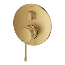 Одноважільний змішувач Grohe Essence на 3 виходи (24169GN1) Золото матове