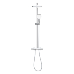 Душевая система з термостатом для настінного монтажу Grohe Tempesta System 250 Cube (26689001)