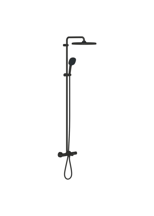 Душевая система настенного монтажу з термостатом для ванни Grohe Tempesta System 250 Cube (266912431)