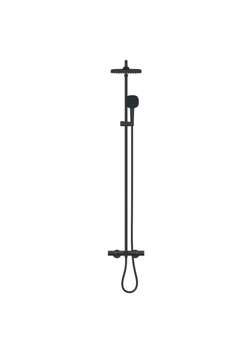 Душевая система настенного монтажу з термостатом для ванни Grohe Tempesta System 250 Cube (266912431)