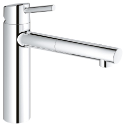 Одноважільний змішувач для мийки Grohe Concetto (31129001)