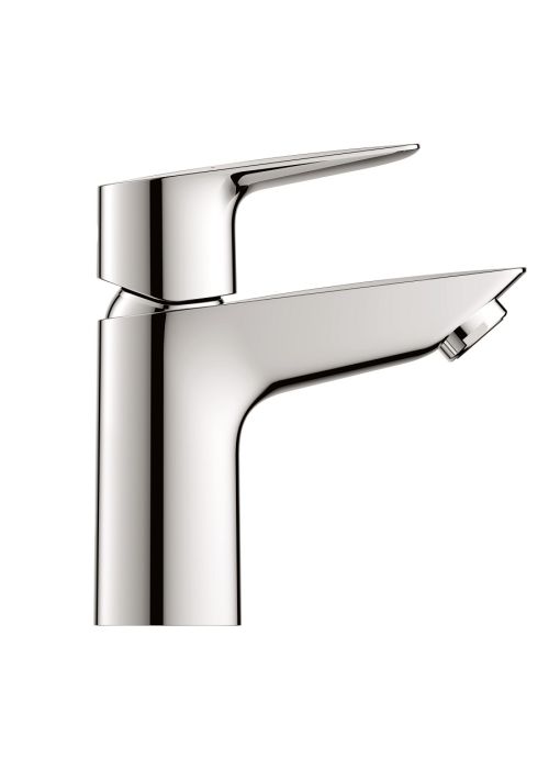 Однорычажный смеситель для раковины Grohe BauEdge New S-Size LowFlow + нажимной донный клапан (23896001)