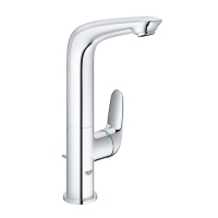 Одноважільний змішувач для раковини Grohe Wave L-Size (23584001)