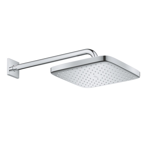 верхній душ Grohe Tempesta 250 Cube з кронштейном до стіни (26682000)