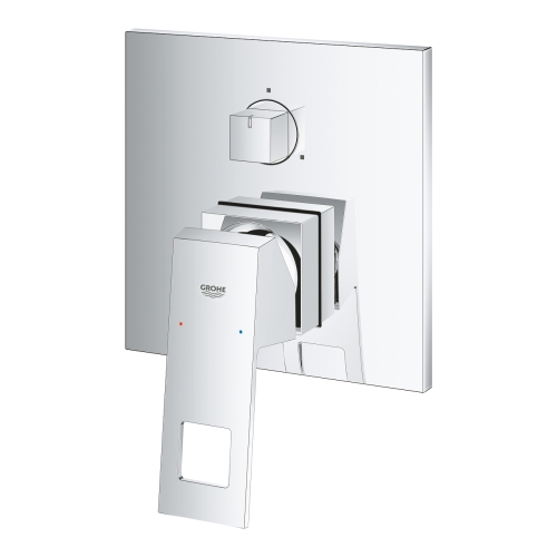 Одноважільний змішувач на 3 виходи Grohe Eurocube (24094000)