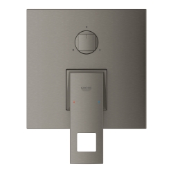 Змішувач одноважільний Grohe Eurocube з перемикачем на 3 положення (24094AL0) Графіт матовий