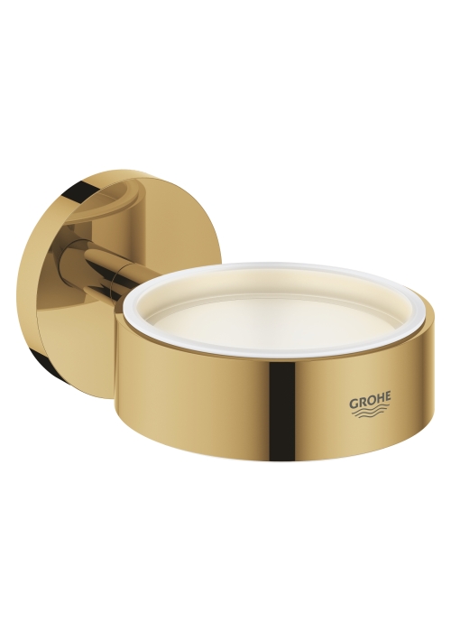 Тримач для склянки або мильниці Grohe Essentials (40369GL1) Золото