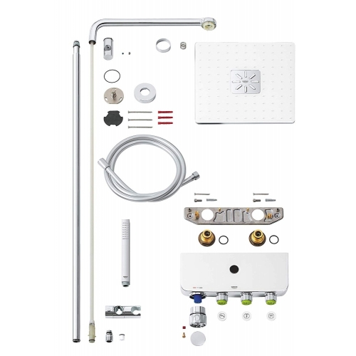 Душова система з термостатом Grohe Euphoria SmartControl System 310 Cube Duo (26508LS0)