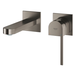 Смеситель для раковины Grohe Plus на 2 отверстия, M-Size (29303AL3) Графит матовый