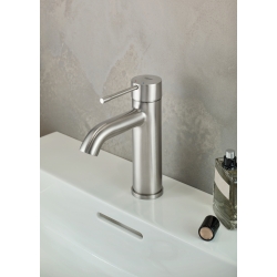 Однорычажный смеситель для раковины Grohe Essence S-Size (24171DC1) Сталь
