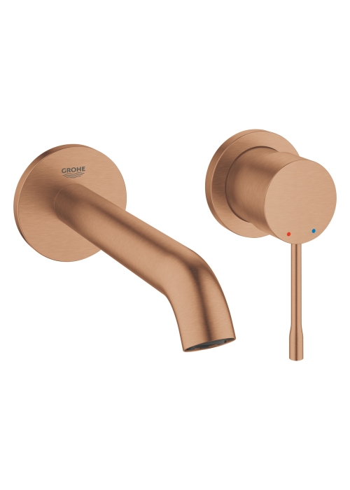 Смеситель для раковины Grohe Essence на 2 отверстия M-Size (29192DL1) Бронза матовая