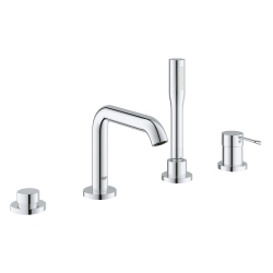 Однорычажный смеситель для ванны на 4 отверстия Grohe Essence (25251001)