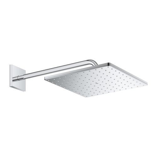 Верхній душ Grohe Rainshower 310 Mono Cube з душовим кронштейном 422 мм, 1 режим струменя (26564000)