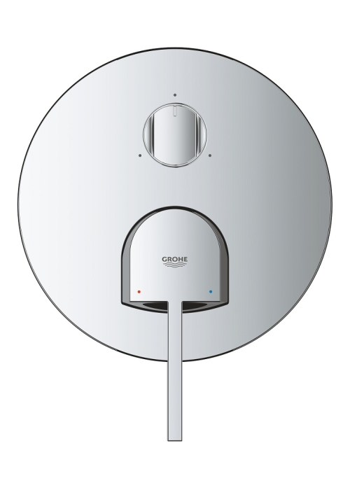 Одноважільний змішувач Grohe Plus із перемикачем на 3 положення (24093003)