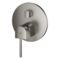 Змішувач одноважільний Grohe Plus з перемикачем на 3 положення (24093AL3) Графіт матовий