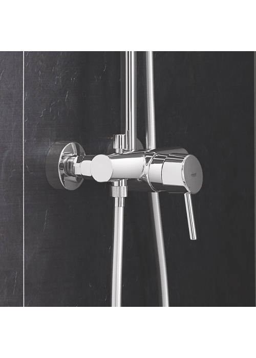Душова система з одноважільним змішувачем настінного монтажу Grohe Euphoria Concetto System 260 (23061003)