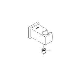 Підключення душового шлангу Grohe Euphoria Cube (26370AL0)