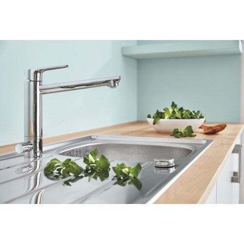 Одноважільний змішувач для мийки Grohe BauEdge (31696000)