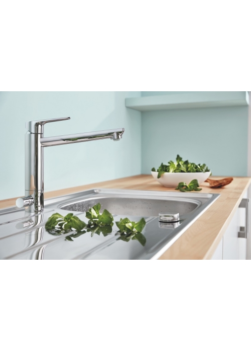 Однорычажный смеситель для мойки Grohe BauEdge (31696000)