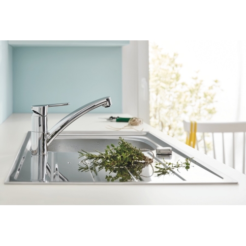 Одноважільний змішувач для мийки Grohe StartEco (31685000)