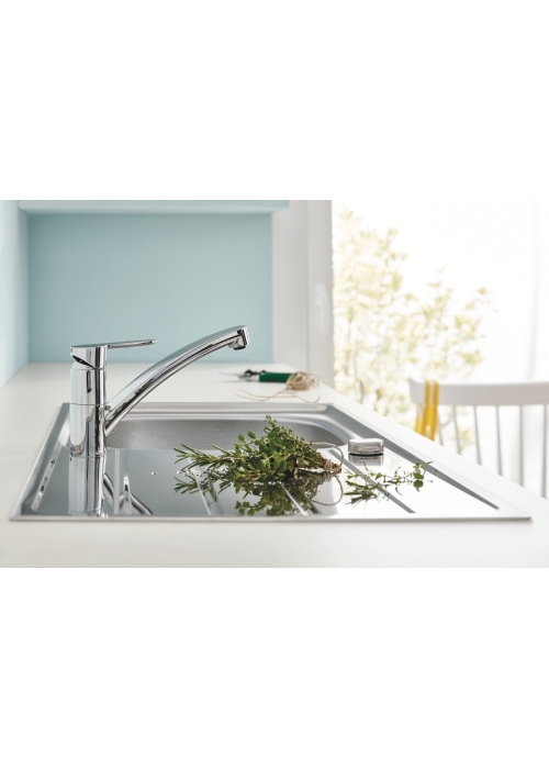 Однорычажный смеситель для мойки Grohe StartEco (31685000)