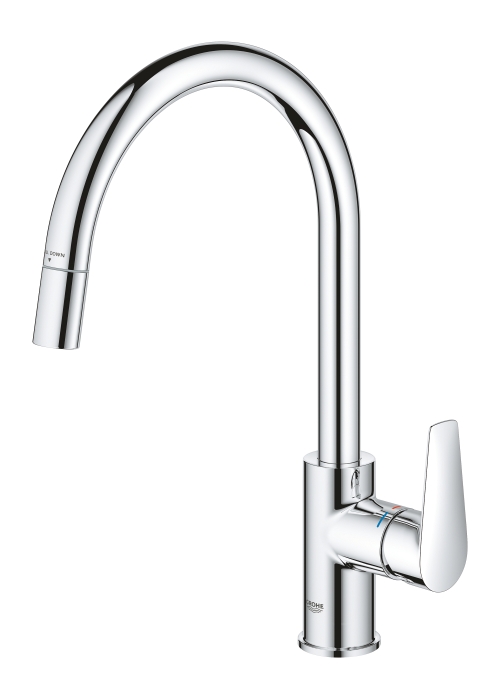 Одноважільний змішувач для кухні Grohe BauEdge New (30536000)