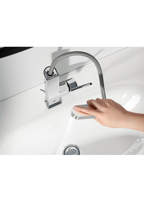 Одноважільний змішувач для раковини Grohe Plus, L-Size (23844003)