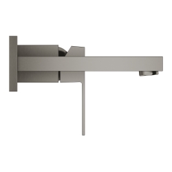 Смеситель для раковины Grohe Eurocube на 2 отверстия S-Size (19895AL0) Графит матовый