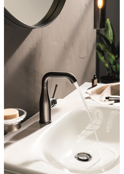 Однорычажный смеситель для раковины Grohe Essence M-size (24173AL1) Графит матовый