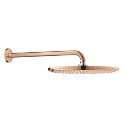 Верхній душ із кронштейном Grohe Rainshower Cosmopolitan 310 380 мм (26066DA0) Бронза