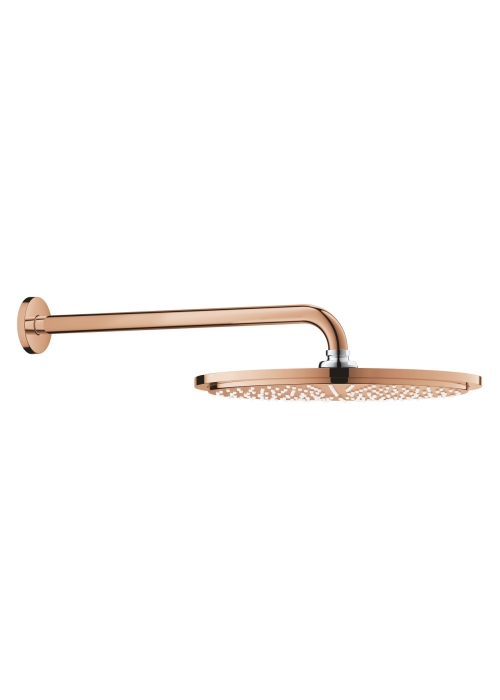 Верхній душ із кронштейном Grohe Rainshower Cosmopolitan 310 380 мм (26066DA0) Бронза